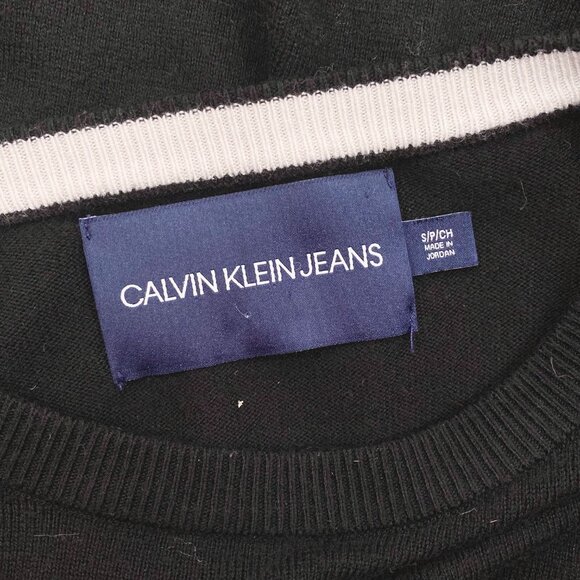 Calvin Klein Jeans - Black Knit  Sweater - Picture 4 of 7